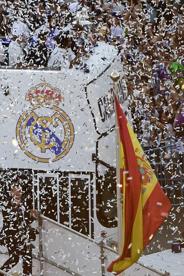 La Cibeles recibe a los campeones de la Champions