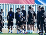 Structural damage to the team's Ciutat Esportiva Joan Gamper has affected preparations for the Copa del Rey semi-final against Atlético Madrid.