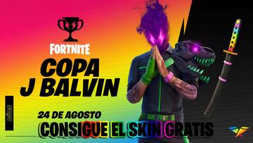 Skin J Balvin en Fortnite; c&oacute;mo conseguirlo gratis en la Copa J Balvin: fecha, hora y c&oacute;mo participar