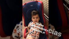 Soteldo mostró el regalo que la U le hizo a su pequeño hijo