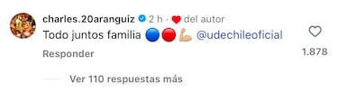 Charles Aránguiz hace cambiar de opinión a los hinchas de la U sobre Gonzalo Montes: un emotivo mensaje del ‘Príncipe’