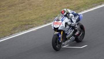 Lorenzo cierra las pruebas de Australia con el mejor tiempo