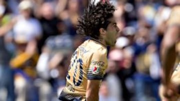 Matías Britos, el autor del único gol