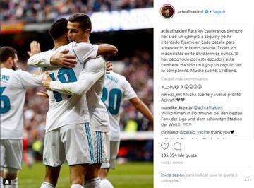 As se ha despedido la plantilla del Madrid de Cristiano Ronaldo