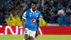 Duvier Riascos debut&oacute; como titular en Millonarios.