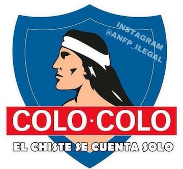 Así se burlaron de Colo Colo en las redes sociales.