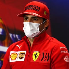 Carlos Sainz, en modo Hulk