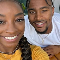 Jonathan Owens, novio de Simone Biles, expresa apoyo incondicional a la gimnasta