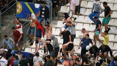 Los hinchas rusos ya fueron lamentables protagonistas en la Euro2016