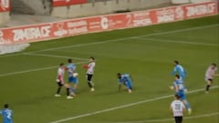 El Castilla arde por este penalti al final del partido que le impide ser ‘segundo’