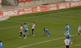 El Castilla arde por este penalti al final del partido que le impide ser ‘segundo’