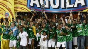 Deportivo Cali es el reciente campeón de la Liga Águila, tiene cupo a Copa Libertadores 2016 y disputará la Superliga del próximo año.