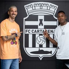 Reina y Cedric agradecen la apuesta albinegra por ellos