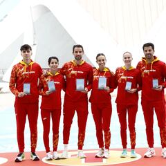 Laura García-Caro y Álvaro Martín ganan el “ensayo” del olímpico relevo mixto