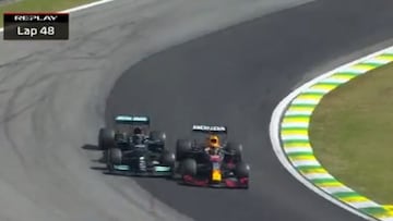 Verstappen y Hamilton hacen que sea otro deporte: la pelea épica de ambos en el carrerón de Brasil