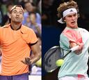 Kyrgios y Zverev, los mejores Sub 21 de la temporada