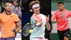 Kyrgios y Zverev, los mejores Sub 21 de la temporada