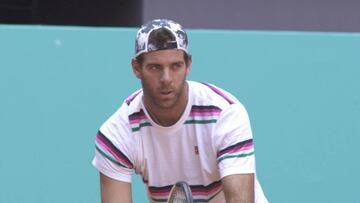 Del Potro pisa la tierra de Madrid y jugar¨¢ el torneo