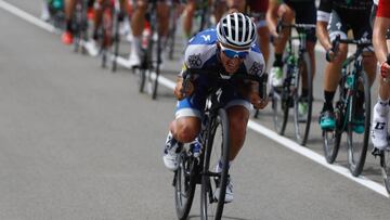 Alaphilippe: "Estoy feliz por mi primer triunfo en la Vuelta"