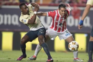 Rayos y Águilas terminaron empatando 1-1 en un vibrante partido en el Estadio Victoria que se vivió con mucha intensidad.