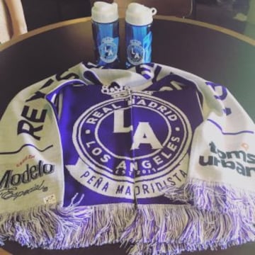 Despite Real Madrid's draw with Las Palmas, Los Blancos' LA supporters' club celebrated its fifth anniversary in style.