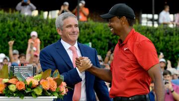 PGA Tour commissioner says world will rally around golf legend Tiger Woods