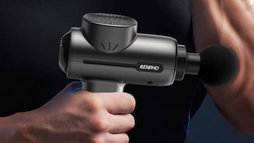 La pistola de masaje muscular Renpho R3 es la más valorada en Amazon, donde tiene una nota media de 4,7 sobre 5.