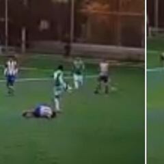 Un gesto de los que ya no se ven: se lesiona su rival, puede marcar y....