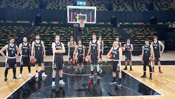 Formación del Bilbao Basket hoy