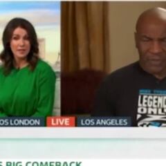 El preocupante estado de Tyson en pleno directo