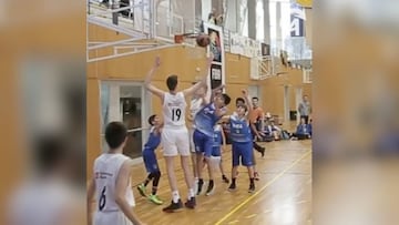 Olivier Rioux, 13 años y 2,18 m: el nuevo jugador del Madrid que tiene al mundo del baloncesto en shock