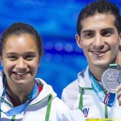 Rommel Pacheco y Viviana del Ángel ganan medalla de plata