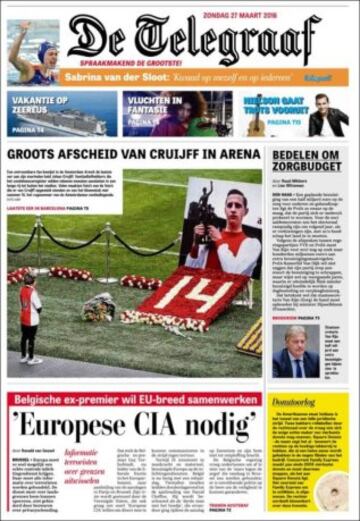 Portadas de la prensa mundial