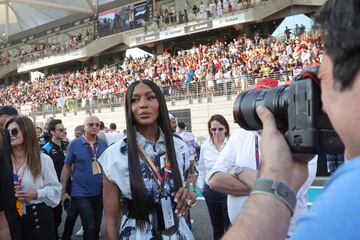 Naomi Campbell, actriz, empresaria y supermodelo británica.