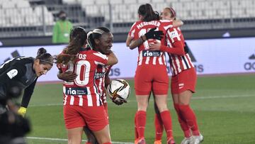 El equipo colchonero se impuso por 3-0 al Levante en la Supercopa Femenina de España. La Colombiana jugó 56 minutos y fue sustituida por Aminata Diallo.