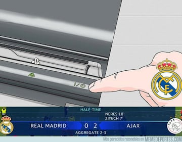 Los mejores memes del Real Madrid-Ajax