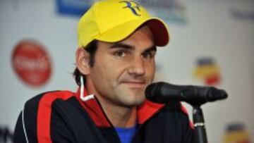 Federer ya est&aacute; en Madrid.