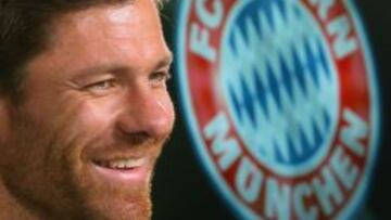 Xabi Alonso, feliz en el Bayern.