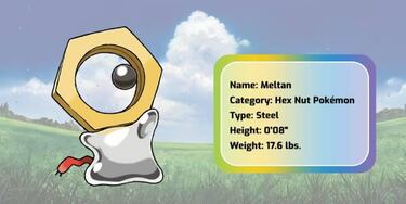 Meltan ¿De qué generación Pokemón eres?