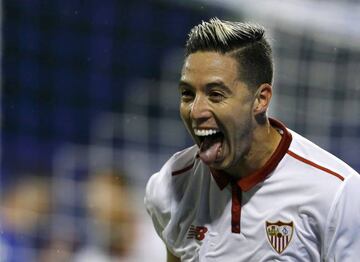 Samir Nasri helping Sevilla tick.