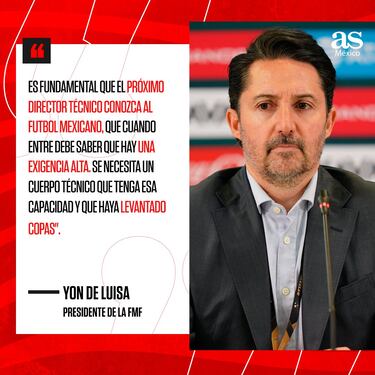 Yon de Luisa: “Nos faltó un DT que conociera al futbolista mexicano”