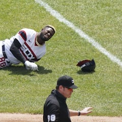 Luis Robert, fuera de acción con los White Sox por cuatro meses por lesión en la cadera