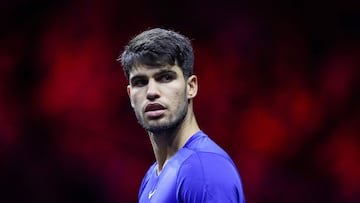 The Spaniard was visibly angry at the umpire during his last match, against Perricard.