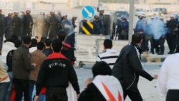 Las revueltas en Bahréin hacen peligrar el primer G.P.
