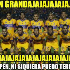 Los memes se burlan de Tigres tras su eliminación en Copa
