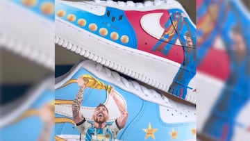 ¡Imperdible! Los sneakers personalizados de Lionel Messi