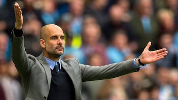 Manchester City manager Pep Guardiola