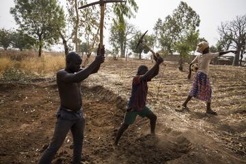 Las Gazelles de Gouandé, en el norte de Benin, son uno de los 16 equipos de fútbol establecidos en todo el país con el objetivo de dar a las mujeres más control sobre su futuro a través del deporte.