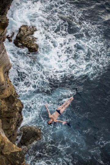 Impresionantes imágenes de la tercera parada del Red Bull Cliff Diving World Series