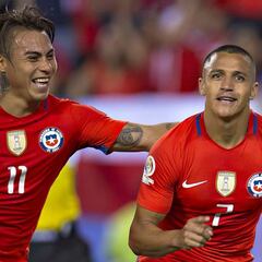 Vargas y Sánchez clasifican a Chile a los cuartos de final